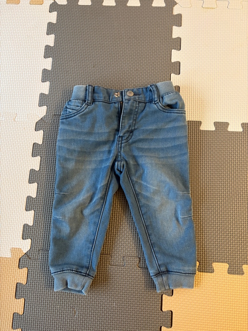 Levi's Kids Dark Blue Jogger Denim Pants